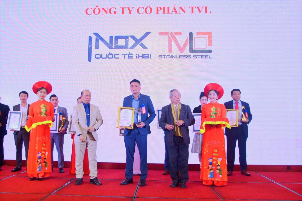 Công ty cổ phần TVL – Inox Quốc Tế iHBI đạt Top Thương Hiệu Xanh trong CMCN 4.0